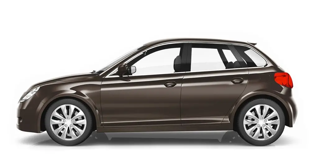 Otkup rabljenih automobila smedi auto lijevo pozicioniran